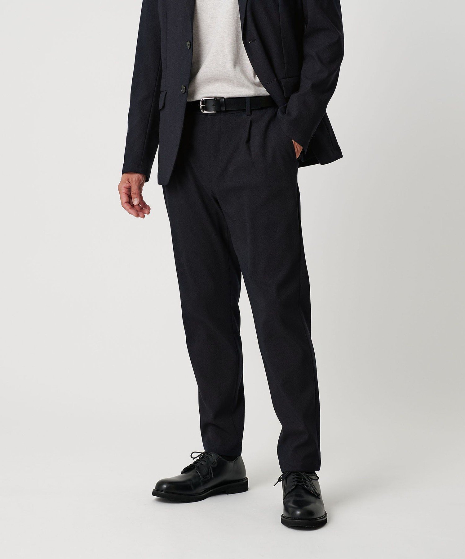 【ビューティ&ユース ユナイテッドアローズ/BEAUTY&YOUTH / UNITED ARROWS / MEN】のリサイクル ポリエステル 1プリーツ テーパード パンツ NO.3 セットアップ対応 ウォッシャブル インテリア・キッズ・メンズ・レディースファッション・服の通販 founy(ファニー) ファッション Fashion メンズファッション Fashion for Men ボトムス Bottoms ウォッシャブル Machine Washable クッション Cushion, Throw Pillow コイン Coin, Coin Design コンパクト Compact, Small Size ジャケット Jacket, Outerwear スラックス Slacks, Dress Pants スリム Slim, Slim Fit セットアップ Set-Up, Coordinated Outfit テーパード Tapered, Tapered Pants ハーフ Half, Half-Length プリーツ Pleats, Pleated ポケット Pocket, Pocket Detail メランジ Melange, Mixed Yarn モバイル Mobile, Smartphone ループ Loop, Loop Knit おすすめ Recommended / Our Picks エレガント 上品 Elegant NAVY|ID: prp329100004786740 ipo3291000000034743963