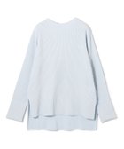 【トゥモローランド/TOMORROWLAND】のリンクスリブ ビルドネックプルオーバー 人気、トレンドファッション・服の通販 founy(ファニー) ファッション Fashion レディースファッション Fashion for Women トップス・カットソー Cut & Sew Tops カジュアルプルオーバー・ニットトップス Pullovers & Knit Tops / Casual Pullovers スリット Slit, Slit Detail ヘムライン Hemline, Bottom Cut ロング Long, Long-Length ワイド Wide, Wide Fit おすすめ Recommended / Our Picks thumbnail 61 ライトブルー|ID: prp329100004786758 ipo3291000000035049109