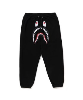 【アベイシングエイプ/A BATHING APE / MEN】のSHARK RELAXED FIT SWEAT PANTS 人気、トレンドファッション・服の通販 founy(ファニー) ファッション Fashion メンズファッション Fashion for Men ボトムス Bottoms ドローコード Drawcord, Drawstring Cord フロント Front, Front Design プリント Print, Printed Pattern ラバー Rubber, Rubber Sole |ID:prp329100004786778