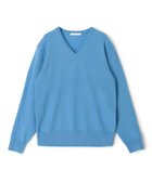 【トゥモローランド/TOMORROWLAND】のスコットランドカシミヤ Vネックニット 65 ブルー|ID: prp329100004786795 ipo3291000000035123332