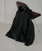 【アダムエロペ /ADAM ET ROPE' / MEN】の【WEB限定】ボリュームケーブル ニット パーカー / ロングシーズン着用可能 / 超軽量 / ユニセックス 人気、トレンドファッション・服の通販 founy(ファニー) ファッション Fashion メンズファッション Fashion for Men インナー Innerwear 軽量 Lightweight, Ultra Light 定番 Standard, Basic Item 手編み Hand-Knitted, Handmade Knit 人気 Popular, Best Seller パーカー Hoodie, Parka ポケット Pocket, Pocket Detail ロング Long, Long-Length おすすめ Recommended / Our Picks thumbnail ブラック(01)|ID: prp329100004786816 ipo3291000000034744240