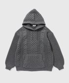 【アダムエロペ /ADAM ET ROPE' / MEN】の【WEB限定】ボリュームケーブル ニット パーカー / ロングシーズン着用可能 / 超軽量 / ユニセックス 人気、トレンドファッション・服の通販 founy(ファニー) ファッション Fashion メンズファッション Fashion for Men インナー Innerwear 軽量 Lightweight, Ultra Light 定番 Standard, Basic Item 手編み Hand-Knitted, Handmade Knit 人気 Popular, Best Seller パーカー Hoodie, Parka ポケット Pocket, Pocket Detail ロング Long, Long-Length おすすめ Recommended / Our Picks thumbnail チャコール(06)|ID: prp329100004786816 ipo3291000000034744242