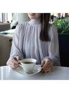 【アニュアンス/anuans】のジョーゼットフレアブラウス ICE BLUE|ID: prp329100004786829 ipo3291000000034779886