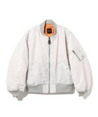 【ビームス/BEAMS / MEN】のリラックスフィット THERMOLITE MA-1 (撥水) 人気、トレンドファッション・服の通販 founy(ファニー) ファッション Fashion メンズファッション Fashion for Men ジャケット Jacket, Outerwear フィット Fit, Slim Fit リラックス Relax, Relaxed Fit ヴィンテージ Vintage Style 軽量 Lightweight, Ultra Light thumbnail SILVER|ID: prp329100004786848 ipo3291000000034744357