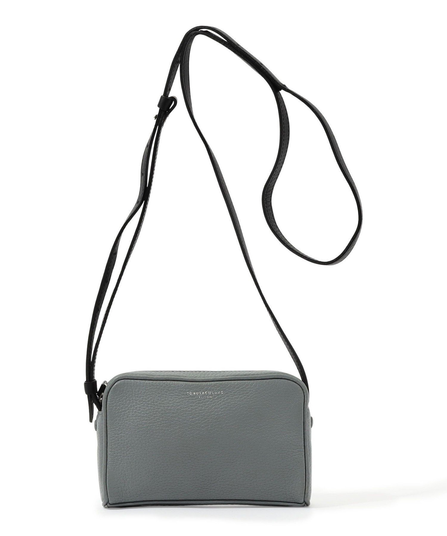 【トゥモローランド/TOMORROWLAND / MEN】のTOMORROWLAND シュリンクレザー ミニショルダーバッグ インテリア・キッズ・メンズ・レディースファッション・服の通販 founy(ファニー) 　ファッション　Fashion　メンズファッション　Fashion for Men　バッグ　Bags　ショルダー　Shoulder, Shoulder Strap　シルバー　Silver, Metallic Silver　シンプル　Simple, Minimal　日本製　Made In Japan　ビジネス 仕事 通勤　Business / Work / Commuting　15 グレー|ID: prp329100004786854 ipo3291000000034744379