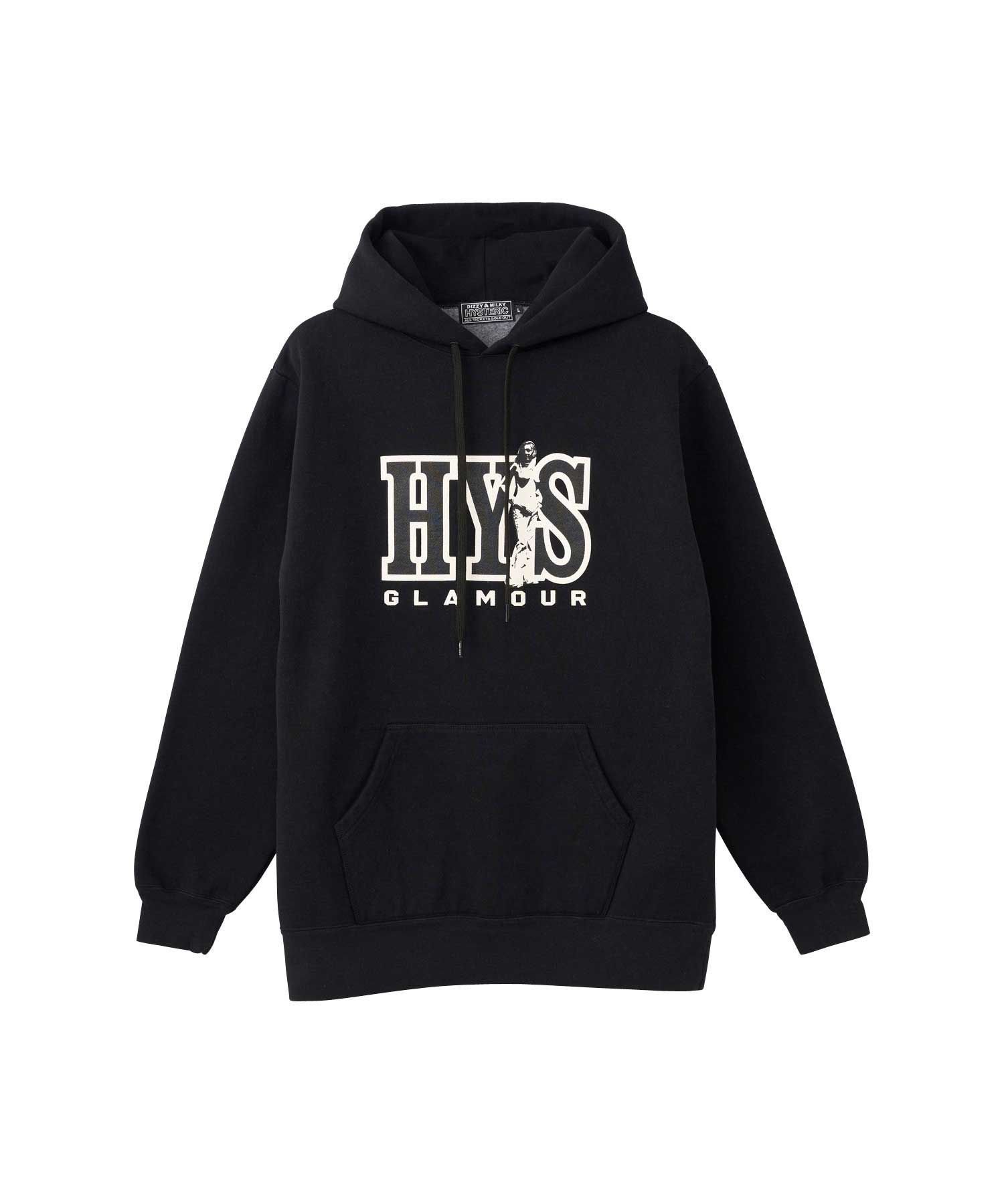 【ヒステリックグラマー/HYSTERIC GLAMOUR / MEN】のHYS UNIVERSITY パーカー インテリア・キッズ・メンズ・レディースファッション・服の通販 founy(ファニー) ファッション Fashion メンズファッション Fashion for Men パーカー Hoodie, Parka モチーフ Motif, Design Theme ブラック|ID: prp329100004786871 ipo3291000000034744450