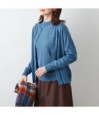 【ニューヨーカー/NEWYORKER】の【手洗い可能】キャッシュウール クルーネックカーディガン ブルー|ID: prp329100004786893 ipo3291000000034820915