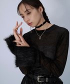 【ハレ/HARE】のファードッキングシアーベロアカットソー 人気、トレンドファッション・服の通販 founy(ファニー) ファッション Fashion レディースファッション Fashion for Women トップス・カットソー Cut & Sew Tops カットソー・ベーシックTシャツ Cut-and-Sewn Tops / Stretch Tees & Basics ベロアトップス Velour Tops / Velvet-Look Items おすすめ Recommended / Our Picks インナー Innerwear ウェーブ Wavy Pattern カーディガン Cardigan, Knitwear ショート Short, Short Length ジャンスカ Jumper Skirt, Pinafore Dress スウェット / スエット Sweatshirt, Sweatwear ストレート Straight, Straight Cut トレンド Trend, Trending Now ドッキング Docking, Mixed Material フレア Flare, Flared ベロア Velour, Soft Velvet ワイド Wide, Wide Fit エレガント 上品 Elegant 冬 Winter / This Winter thumbnail ブラック09|ID: prp329100004786908 ipo3291000000034744591