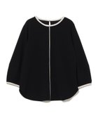 【ビームス ハート/BEAMS HEART】のバイカラー ライン プルオーバー 人気、トレンドファッション・服の通販 founy(ファニー) ファッション Fashion レディースファッション Fashion for Women トップス・カットソー Cut & Sew Tops カジュアルプルオーバー・ニットトップス Pullovers & Knit Tops / Casual Pullovers シンプル Simple, Minimal ジョーゼット Georgette, Semi-Sheer Fabric ストレート Straight, Straight Cut タイトスカート Pencil Skirt, Tight Skirt ドレープ Drape, Draping Fabric パイピング Piping, Trim Design フレア Flare, Flared 無地 Plain, Solid Color エレガント 上品 Elegant thumbnail NAVY|ID: prp329100004786912 ipo3291000000034972308