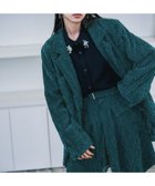【ハレ/HARE】のモールレースミドルジャケット 人気、トレンドファッション・服の通販 founy(ファニー) ファッション Fashion レディースファッション Fashion for Women アウター Coat / Outerwear Collection レディースジャケット・軽アウター Jackets おすすめ Recommended / Our Picks アシンメトリー Asymmetrical Style ウェーブ Wavy Pattern ジャケット Jacket, Outerwear スウェット / スエット Sweatshirt, Sweatwear ストレート Straight, Straight Cut ハイネック High Neck, Mock Neck フィット Fit, Slim Fit ミドル Middle Length, Mid Height メタル Metal, Metal Parts レース Lace, Lace Fabric エレガント 上品 Elegant 冬 Winter / This Winter thumbnail ブルーグリーン83|ID: prp329100004786922 ipo3291000000034744640
