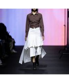 【カルチャー マーケット/Kulture Market】のシャーリングロンT 人気、トレンドファッション・服の通販 founy(ファニー) ファッション Fashion レディースファッション Fashion for Women トップス・カットソー Cut & Sew Tops ロングTシャツ・Tシャツ Longline T-Shirts & Tees カフス Cuff Design ギャザー Gathered, Ruffled シャーリング Shirring, Ruched センター Center, Center Line ロング Long, Long-Length thumbnail Brown|ID: prp329100004786925 ipo3291000000034744651