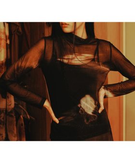 【カルチャー マーケット/Kulture Market】のメッシュトップV2 人気、トレンドファッション・服の通販 founy(ファニー) ファッション Fashion レディースファッション Fashion for Women おすすめ Recommended / Our Picks アクセサリー Fashion Accessories アンダー Underwear Essentials インナー Innerwear キャミソール Camisole, Spaghetti Strap Top サンダル Sandals, Summer Shoes タンク Tank Top, Sleeveless Top ハイネック High Neck, Mock Neck バランス Balance, Style Balance フィット Fit, Slim Fit ボトム Bottoms, Lower Wear ミニスカート Mini Skirt, Short Skirt メッシュ Mesh, Net Fabric ワイド Wide, Wide Fit 春 Spring 無地 Plain, Solid Color 秋 Autumn 長袖 Long Sleeve, Full Sleeve |ID:prp329100004786928