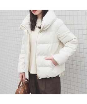 【ビームス ハート/BEAMS HEART】のボリューム ネック ダウンジャケット (S,M) 25AW レディース アウター 上品 定番 人気、トレンドファッション・服の通販 founy(ファニー) ファッション Fashion レディースファッション Fashion for Women アウター Coat / Outerwear Collection レディースジャケット・軽アウター Jackets アクセサリー Fashion Accessories インナー Innerwear エレガント 上品 Elegant キルティング Quilted, Quilting 今季 This Season, Current Season ショート Short, Short Length シンプル Simple, Minimal ジャケット Jacket, Outerwear ストール Stole, Wrap スラックス Slacks, Dress Pants タートルネック Turtleneck, High Neck ダウン Down, Puffer テーパード Tapered, Tapered Pants 定番 Standard, Basic Item ネックレス Necklace, Pendant Necklace 人気 Popular, Best Seller フェザー Feather, Feather Detail ブルゾン Blouson, Bomber Jacket マフラー Scarf, Muffler リバーシブル Reversible, Two-Sided リブニット Rib Knit, Ribbed Knit ロング Long, Long-Length ワイド Wide, Wide Fit 冬 Winter / This Winter おすすめ Recommended / Our Picks 2025年 2025 |ID:prp329100004786932