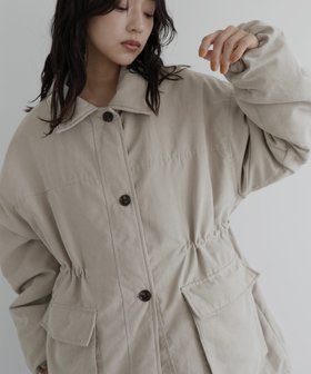 【ヘラム/hellam】のピーチスキン中綿ペプラムジャケット 人気、トレンドファッション・服の通販 founy(ファニー) ファッション Fashion レディースファッション Fashion for Women アウター Coat / Outerwear Collection レディースジャケット・軽アウター Jackets なめらか Smooth, Silky Texture ジャケット Jacket, Outerwear ピーチ Peach, Soft Touch ペプラム Peplum, Flared Hem エレガント 上品 Elegant A/W・秋冬 Autumn/Winter |ID:prp329100004786949