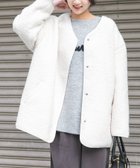 【アイテムズアーバンリサーチ/ITEMS URBAN RESEARCH】のボアジャケット 人気、トレンドファッション・服の通販 founy(ファニー) ファッション Fashion レディースファッション Fashion for Women アウター Coat / Outerwear Collection レディースジャケット・軽アウター Jackets 2025年 2025 2025-2026秋冬・A/W Autumn/Winter 2025–26 AW25–26 冬 Winter / This Winter インナー Innerwear ジャケット Jacket, Outerwear スウェット / スエット Sweatshirt, Sweatwear バランス Balance, Style Balance ミドル Middle Length, Mid Height リラックス Relax, Relaxed Fit A/W・秋冬 Autumn/Winter thumbnail オフホワイト|ID: prp329100004786956 ipo3291000000035010612