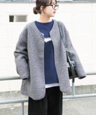 【アイテムズアーバンリサーチ/ITEMS URBAN RESEARCH】のボアジャケット 人気、トレンドファッション・服の通販 founy(ファニー) ファッション Fashion レディースファッション Fashion for Women アウター Coat / Outerwear Collection レディースジャケット・軽アウター Jackets 2025年 2025 2025-2026秋冬・A/W Autumn/Winter 2025–26 AW25–26 冬 Winter / This Winter インナー Innerwear ジャケット Jacket, Outerwear スウェット / スエット Sweatshirt, Sweatwear バランス Balance, Style Balance ミドル Middle Length, Mid Height リラックス Relax, Relaxed Fit A/W・秋冬 Autumn/Winter thumbnail グレー|ID: prp329100004786956 ipo3291000000035010614