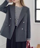 【シップス フォー ウィメン/SHIPS】のquaranciel 洗濯機可能 ハンサム ダブルブレスト ブレザー ジャケット(セットアップ対応) 人気、トレンドファッション・服の通販 founy(ファニー) ファッション Fashion レディースファッション Fashion for Women アウター Coat / Outerwear Collection レディースジャケット・軽アウター Jackets 洗える Machine Washable ジャケット Jacket, Outerwear セットアップ Set-Up, Coordinated Outfit ダブル Double, Double-Breasted 人気 Popular, Best Seller マニッシュ Mannish, Boyish リラックス Relax, Relaxed Fit おすすめ Recommended / Our Picks エレガント 上品 Elegant thumbnail グレー|ID: prp329100004786962 ipo3291000000034850079