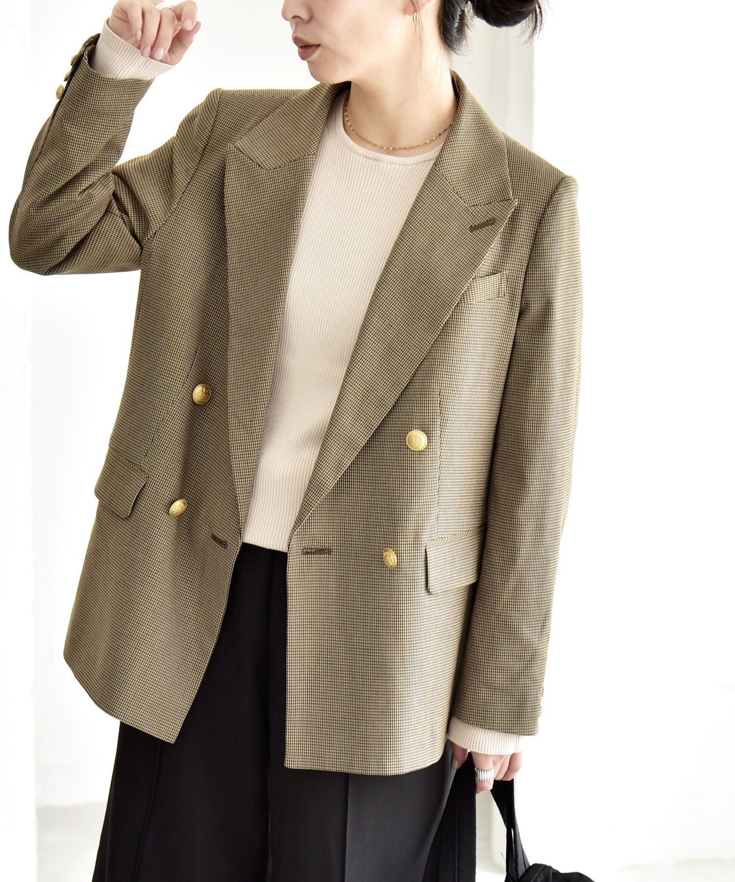 【シップス フォー ウィメン/SHIPS】のquaranciel 洗濯機可能 ハンサム ダブルブレスト ブレザー ジャケット(セットアップ対応) インテリア・キッズ・メンズ・レディースファッション・服の通販 founy(ファニー) ファッション Fashion レディースファッション Fashion for Women アウター Coat / Outerwear Collection レディースジャケット・軽アウター Jackets 洗える Machine Washable ジャケット Jacket, Outerwear セットアップ Set-Up, Coordinated Outfit ダブル Double, Double-Breasted 人気 Popular, Best Seller マニッシュ Mannish, Boyish リラックス Relax, Relaxed Fit おすすめ Recommended / Our Picks エレガント 上品 Elegant ブラウン|ID: prp329100004786962 ipo3291000000034850080