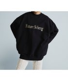 【ジーナシス/JEANASiS】のシシュウロゴスウェットLS 人気、トレンドファッション・服の通販 founy(ファニー) ファッション Fashion レディースファッション Fashion for Women トップス・カットソー Cut & Sew Tops レディースパーカー・カジュアルフーディー Casual Hoodies & Sweatshirts スウェット・クルーネックトップス Sweatshirts & Crewnecks / Relaxed Fit Sweat Tops インナー Innerwear シンプル Simple, Minimal スウェット / スエット Sweatshirt, Sweatwear タートルネック Turtleneck, High Neck ハーフ Half, Half-Length フロント Front, Front Design ベーシック Basic, Essential ボトム Bottoms, Lower Wear ワーク Workwear, Utility Style 冬 Winter / This Winter おすすめ Recommended / Our Picks thumbnail ブラック|ID: prp329100004787203 ipo3291000000034967694