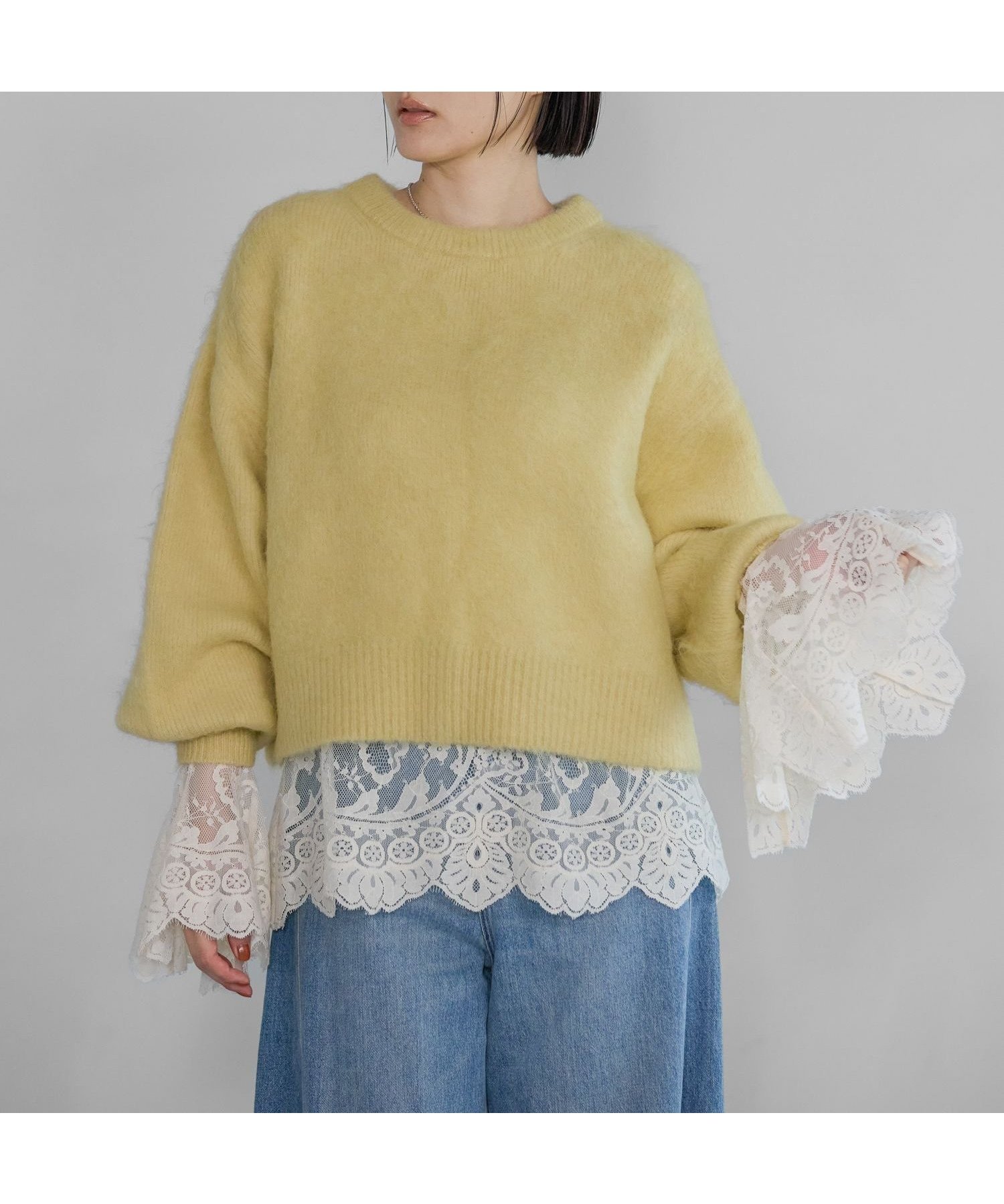 【アパートバイローリーズ/apart by lowrys】の【WEB限定】5G2WAYクルーカーディガン インテリア・キッズ・メンズ・レディースファッション・服の通販 founy(ファニー) 　ファッション　Fashion　レディースファッション　Fashion for Women　トップス・カットソー　Cut & Sew Tops　カーディガン・羽織り　Layered Style Cardigans　インナー　Innerwear　カーディガン　Cardigan, Knitwear　フェミニン　Feminine, Girly　人気　Popular, Best Seller　冬　Winter / This Winter　羽織　Haori, Light Jacket　イエロー61|ID: prp329100004787208 ipo3291000000034896433