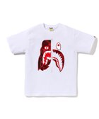 【ア ベイシング エイプ/A BATHING APE】のCOLOR CAMO TIGER SHARK TEE 人気、トレンドファッション・服の通販 founy(ファニー) ファッション Fashion レディースファッション Fashion for Women インナー Innerwear ショート Short, Short Length スリーブ Sleeve, Long Sleeve / Short Sleeve フロント Front, Front Design プリント Print, Printed Pattern モチーフ Motif, Design Theme ラバー Rubber, Rubber Sole thumbnail WH×RD|ID: prp329100004787223 ipo3291000000034899895