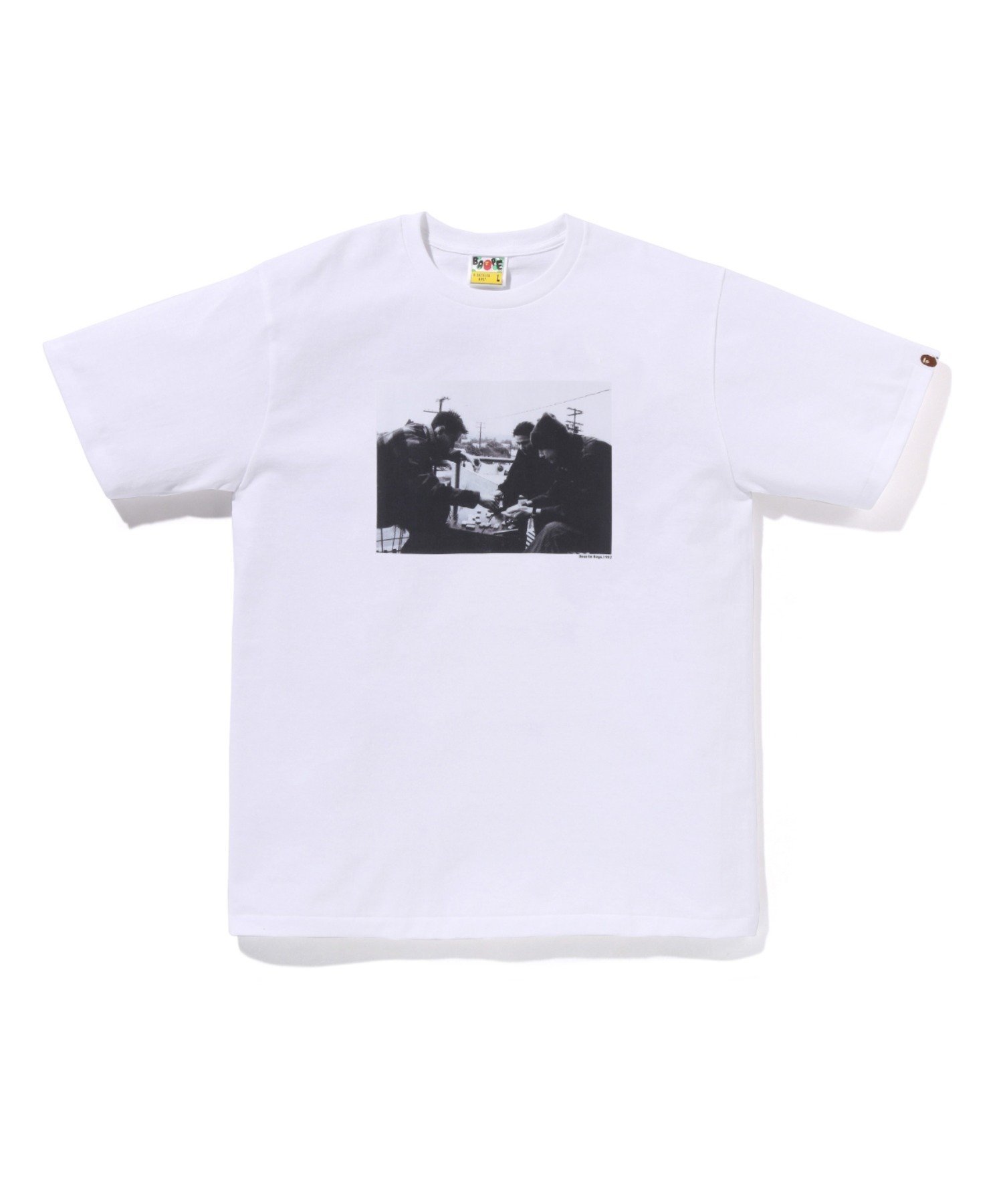 【ア ベイシング エイプ/A BATHING APE】のBAPE X SHAWN MORTENSEN BEASTIE BOYS TEE インテリア・キッズ・メンズ・レディースファッション・服の通販 founy(ファニー) ファッション Fashion レディースファッション Fashion for Women プリント Print, Printed Pattern リラックス Relax, Relaxed Fit WHITE|ID: prp329100004787225 ipo3291000000035021929