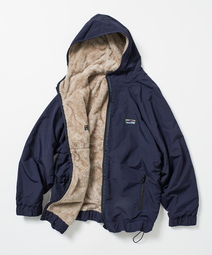 【フリークスストア/FREAK'S STORE】のリラックスフィット ナイロン フリース リバーシブル フーディ ジャケット 【限定展開】 25AW インテリア・キッズ・メンズ・レディースファッション・服の通販 founy(ファニー) ファッション Fashion メンズファッション Fashion for Men ヴィンテージ Vintage Style カットソー Cut and Sewn Top カーゴパンツ Cargo Pants, Utility Pants シンプル Simple, Minimal ジャケット Jacket, Outerwear スウェット / スエット Sweatshirt, Sweatwear スラックス Slacks, Dress Pants デニム Denim, Jeans Material トレンド Trend, Trending Now 定番 Standard, Basic Item 人気 Popular, Best Seller パーカー Hoodie, Parka ビッグ Big, Oversized フィット Fit, Slim Fit ブルゾン Blouson, Bomber Jacket ボトム Bottoms, Lower Wear リバーシブル Reversible, Two-Sided リラックス Relax, Relaxed Fit ワイド Wide, Wide Fit A/W・秋冬 Autumn/Winter 冬 Winter / This Winter おすすめ Recommended / Our Picks 2025年 2025 2025-2026秋冬・A/W Autumn/Winter 2025–26 AW25–26 ネイビー|ID: prp329100004787240 ipo3291000000035455621