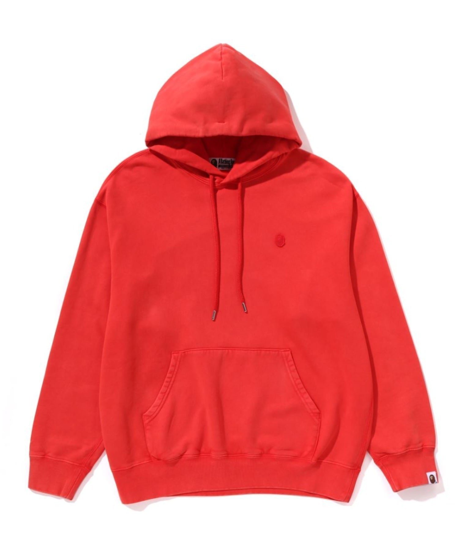 【ア ベイシング エイプ/A BATHING APE】のGARMENT DYE ONE POINT RELAXED FIT PUL インテリア・キッズ・メンズ・レディースファッション・服の通販 founy(ファニー) 　ファッション　Fashion　レディースファッション　Fashion for Women　トレンド　Trend, Trending Now　ワンポイント　One Point, Statement Accent　ヴィンテージ　Vintage Style　RED|ID: prp329100004787254 ipo3291000000035245094