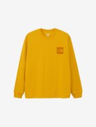 【ザ ノース フェイス/THE NORTH FACE】の【公式】ロングスリーブスクエアロゴティー(ユニセックス) サミットゴールド|ID: prp329100004787260 ipo3291000000034924297