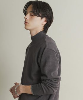 【センスオブプレイス/SENSE OF PLACE by URBAN RESEARCH / MEN】の『一部WEB限定カラー』『洗濯可/毛玉防止』ストレッチモックネックニット 人気、トレンドファッション・服の通販 founy(ファニー) ファッション Fashion メンズファッション Fashion for Men インナー Innerwear シンプル Simple, Minimal ジャケット Jacket, Outerwear スラックス Slacks, Dress Pants デニム Denim, Jeans Material A/W・秋冬 Autumn/Winter 冬 Winter / This Winter 2025年 2025 2025-2026秋冬・A/W Autumn/Winter 2025–26 AW25–26 |ID:prp329100004787261