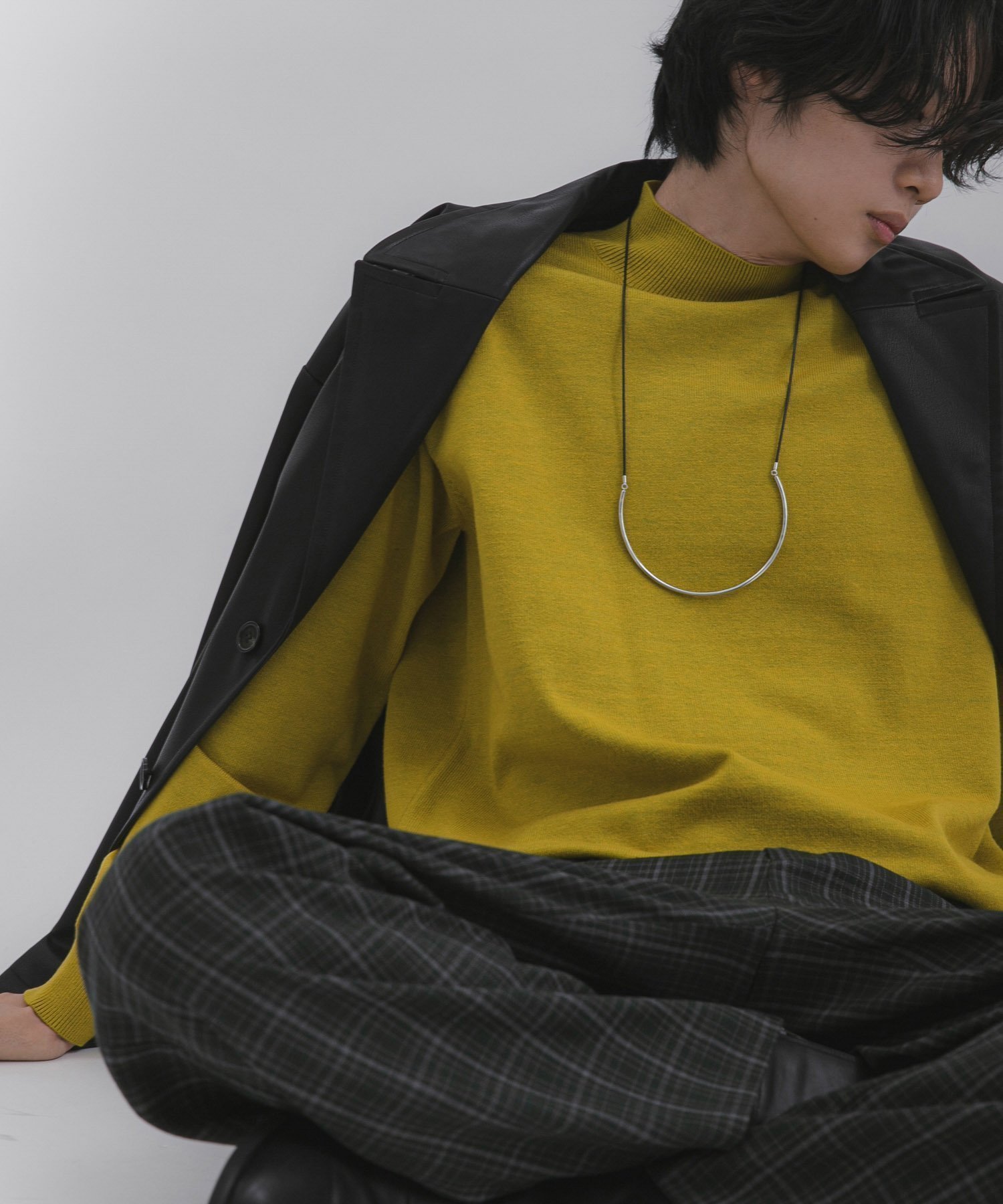 【センスオブプレイス/SENSE OF PLACE by URBAN RESEARCH / MEN】の『一部WEB限定カラー』『洗濯可/毛玉防止』ストレッチモックネックニット インテリア・キッズ・メンズ・レディースファッション・服の通販 founy(ファニー) ファッション Fashion メンズファッション Fashion for Men インナー Innerwear シンプル Simple, Minimal ジャケット Jacket, Outerwear スラックス Slacks, Dress Pants デニム Denim, Jeans Material A/W・秋冬 Autumn/Winter 冬 Winter / This Winter 2025年 2025 2025-2026秋冬・A/W Autumn/Winter 2025–26 AW25–26 MUSTARD|ID: prp329100004787261 ipo3291000000034746689