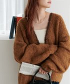 【ディスコート/Discoat】の【新色追加!/WEB限定】MIXブークレシャギー配色Vネックカーディガン 人気、トレンドファッション・服の通販 founy(ファニー) ファッション Fashion レディースファッション Fashion for Women トップス・カットソー Cut & Sew Tops カーディガン・羽織り Layered Style Cardigans Vネックトップス V-Neck Tops / V-Cut Neckline Shirts カーディガン Cardigan, Knitwear キャミソール Camisole, Spaghetti Strap Top 吸水 Absorbent, Quick-Dry スラックス Slacks, Dress Pants タンク Tank Top, Sleeveless Top タートル Turtleneck, Turtle Collar デニム Denim, Jeans Material ミックス Mix, Mixed Style A/W・秋冬 Autumn/Winter おすすめ Recommended / Our Picks thumbnail マスタード|ID: prp329100004787264 ipo3291000000035171035