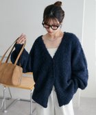 【ディスコート/Discoat】の【新色追加!/WEB限定】MIXブークレシャギー配色Vネックカーディガン 人気、トレンドファッション・服の通販 founy(ファニー) ファッション Fashion レディースファッション Fashion for Women トップス・カットソー Cut & Sew Tops カーディガン・羽織り Layered Style Cardigans Vネックトップス V-Neck Tops / V-Cut Neckline Shirts カーディガン Cardigan, Knitwear キャミソール Camisole, Spaghetti Strap Top 吸水 Absorbent, Quick-Dry スラックス Slacks, Dress Pants タンク Tank Top, Sleeveless Top タートル Turtleneck, Turtle Collar デニム Denim, Jeans Material ミックス Mix, Mixed Style A/W・秋冬 Autumn/Winter おすすめ Recommended / Our Picks thumbnail ネイビー|ID: prp329100004787264 ipo3291000000035171039