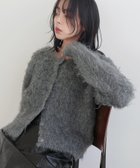 【リアン/Lian】のミックスシャギーニットカーディガン 人気、トレンドファッション・服の通販 founy(ファニー) ファッション Fashion レディースファッション Fashion for Women トップス・カットソー Cut & Sew Tops ニット Knit Tops & Sweaters カーディガン・羽織り Layered Style Cardigans thumbnail チャコールグレー|ID: prp329100004787274 ipo3291000000034789784