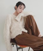 【リアン/Lian】のミックスシャギーニットカーディガン 人気、トレンドファッション・服の通販 founy(ファニー) ファッション Fashion レディースファッション Fashion for Women トップス・カットソー Cut & Sew Tops ニット Knit Tops & Sweaters カーディガン・羽織り Layered Style Cardigans thumbnail アイボリー|ID: prp329100004787274 ipo3291000000034789786
