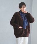 【ユナイテッドアローズ/UNITED ARROWS】のフォックスカシミヤ ミドル カーディガン DK.BROWN|ID: prp329100004787314 ipo3291000000034789074