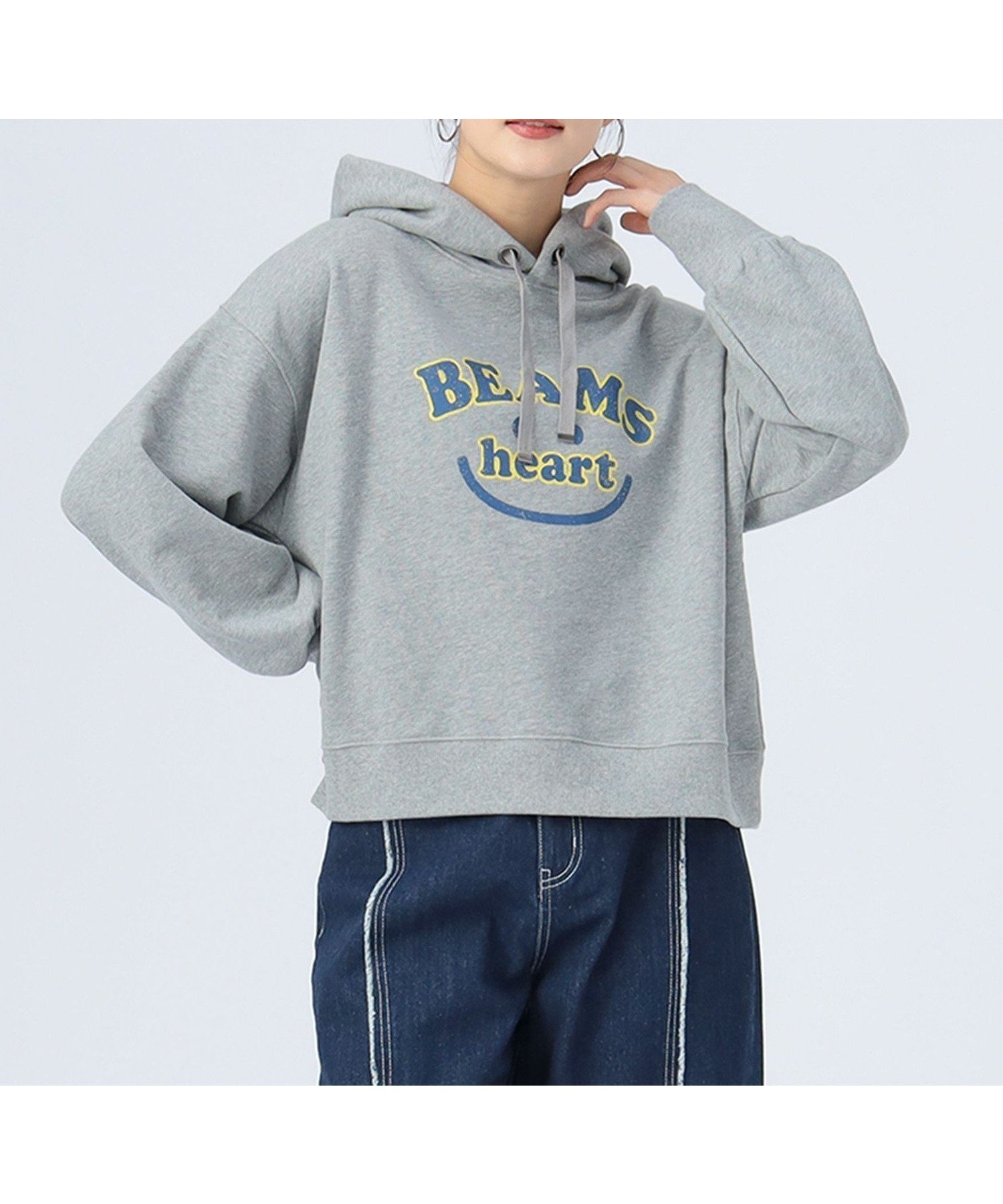【ビームス ハート/BEAMS HEART】のカレッジ スマイル パーカー 人気、トレンドファッション・服の通販 founy(ファニー) 　ファッション　Fashion　レディースファッション　Fashion for Women　トップス・カットソー　Cut & Sew Tops　レディースパーカー・カジュアルフーディー　Casual Hoodies & Sweatshirts　おすすめ　Recommended / Our Picks　キャップ　Cap, Baseball Cap　スニーカー　Sneakers, Trainers　デニム　Denim, Jeans Material　バランス　Balance, Style Balance　パーカー　Hoodie, Parka　フェミニン　Feminine, Girly　プリント　Print, Printed Pattern　プリーツ　Pleats, Pleated　リラックス　Relax, Relaxed Fit　ロング　Long, Long-Length　 other-1|ID: prp329100004787315 ipo3291000000035198800