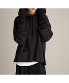 【ブリル/BRILL】のワイドフーデッドパーカー 人気、トレンドファッション・服の通販 founy(ファニー) ファッション Fashion レディースファッション Fashion for Women トップス・カットソー Cut & Sew Tops レディースパーカー・カジュアルフーディー Casual Hoodies & Sweatshirts フロント Front, Front Design ポケット Pocket, Pocket Detail thumbnail ブラック09|ID: prp329100004787317 ipo3291000000034746894