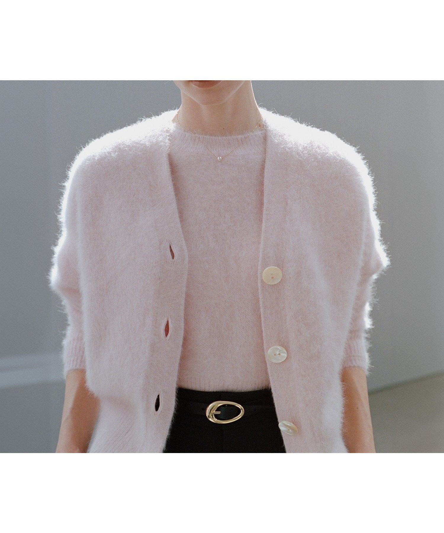 【ロペ/ROPE'】のフォックスカシミヤニットカーディガン/イージーケア・アンサンブル対応 人気、トレンドファッション・服の通販 founy(ファニー) 　ファッション　Fashion　レディースファッション　Fashion for Women　トップス・カットソー　Cut & Sew Tops　ニット　Knit Tops & Sweaters　カーディガン・羽織り　Layered Style Cardigans　アンサンブルニット　Knit Ensembles & Twin Sets　カーディガン　Cardigan, Knitwear　コンパクト　Compact, Small Size　シンプル　Simple, Minimal　ストレート　Straight, Straight Cut　なめらか　Smooth, Silky Texture　バランス　Balance, Style Balance　フロント　Front, Front Design　プリーツ　Pleats, Pleated　ポケット　Pocket, Pocket Detail　リラックス　Relax, Relaxed Fit　おすすめ　Recommended / Our Picks　エレガント 上品　Elegant　 other-1|ID: prp329100004787330 ipo3291000000035048561