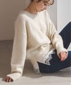 【ノーブル / スピック&スパン/NOBLE / Spick & Span】のYAKクルーネックプルオーバー 人気、トレンドファッション・服の通販 founy(ファニー) ファッション Fashion レディースファッション Fashion for Women トップス・カットソー Cut & Sew Tops カジュアルプルオーバー・ニットトップス Pullovers & Knit Tops / Casual Pullovers ショート Short, Short Length ボトム Bottoms, Lower Wear 人気 Popular, Best Seller 冬 Winter / This Winter thumbnail ホワイト A|ID: prp329100004787341 ipo3291000000034895243