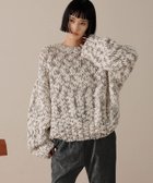 【ローリーズファーム/LOWRYS FARM】のスラブニットプルオーバーLS 人気、トレンドファッション・服の通販 founy(ファニー) ファッション Fashion レディースファッション Fashion for Women トップス・カットソー Cut & Sew Tops ニット Knit Tops & Sweaters カジュアルプルオーバー・ニットトップス Pullovers & Knit Tops / Casual Pullovers サテン Satin, Glossy Fabric シンプル Simple, Minimal デニム Denim, Jeans Material ボトム Bottoms, Lower Wear 手編み Hand-Knitted, Handmade Knit thumbnail グレー10|ID: prp329100004787357 ipo3291000000034844309