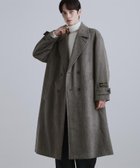 【ティーケー/tk TAKEO KIKUCHI / MEN】のダブルオーバーチェスターコート チャコールグレー|ID: prp329100004787362 ipo3291000000035177576