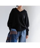 【ベイフロー/BAYFLOW】のヒップまでカバーする オーバーサイズVネックニット 人気、トレンドファッション・服の通販 founy(ファニー) ファッション Fashion レディースファッション Fashion for Women トップス・カットソー Cut & Sew Tops ニット Knit Tops & Sweaters Vネックトップス V-Neck Tops / V-Cut Neckline Shirts おすすめ Recommended / Our Picks 今季 This Season, Current Season thumbnail ブラック19|ID: prp329100004787371 ipo3291000000035111183