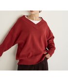【ベイフロー/BAYFLOW】のヒップまでカバーする オーバーサイズVネックニット 人気、トレンドファッション・服の通販 founy(ファニー) ファッション Fashion レディースファッション Fashion for Women トップス・カットソー Cut & Sew Tops ニット Knit Tops & Sweaters Vネックトップス V-Neck Tops / V-Cut Neckline Shirts おすすめ Recommended / Our Picks 今季 This Season, Current Season thumbnail 【WEB限定】ボルドー38|ID: prp329100004787371 ipo3291000000035111184