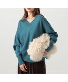 【ベイフロー/BAYFLOW】のヒップまでカバーする オーバーサイズVネックニット 人気、トレンドファッション・服の通販 founy(ファニー) ファッション Fashion レディースファッション Fashion for Women トップス・カットソー Cut & Sew Tops ニット Knit Tops & Sweaters Vネックトップス V-Neck Tops / V-Cut Neckline Shirts おすすめ Recommended / Our Picks 今季 This Season, Current Season thumbnail 【WEB限定】ブルーグリーン81|ID: prp329100004787371 ipo3291000000035111189