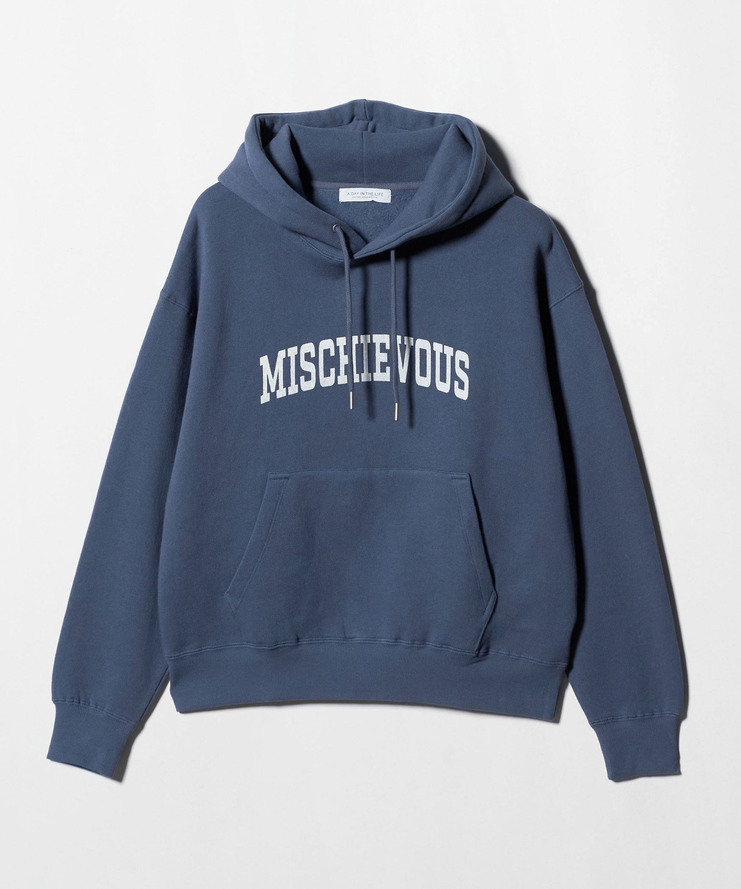 【ユナイテッドアローズ/UNITED ARROWS】の裏起毛 スウェット ロゴーパーカー A DAY IN THE LIFE インテリア・キッズ・メンズ・レディースファッション・服の通販 founy(ファニー) 　ファッション　Fashion　レディースファッション　Fashion for Women　トップス・カットソー　Cut & Sew Tops　レディースパーカー・カジュアルフーディー　Casual Hoodies & Sweatshirts　スウェット・クルーネックトップス　Sweatshirts & Crewnecks / Relaxed Fit Sweat Tops　アクセサリー　Fashion Accessories　スウェット / スエット　Sweatshirt, Sweatwear　デニム　Denim, Jeans Material　トレンド　Trend, Trending Now　バランス　Balance, Style Balance　フロント　Front, Front Design　マニッシュ　Mannish, Boyish　アウトレット　Outlet / Clearance　おすすめ　Recommended / Our Picks　ビジネス 仕事 通勤　Business / Work / Commuting　COBALT|ID: prp329100004787394 ipo3291000000034978925