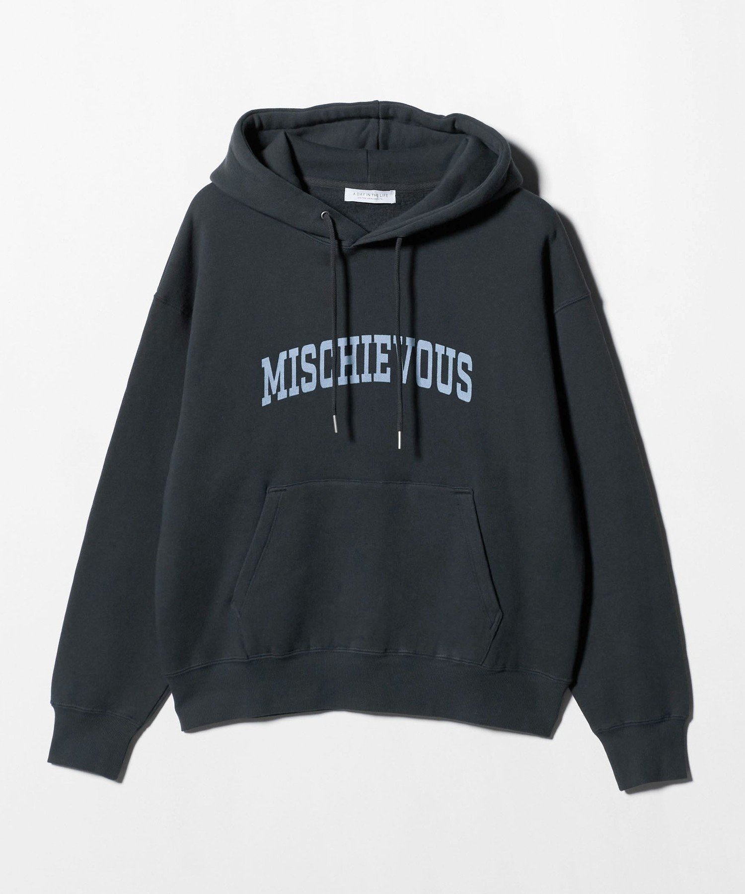 【ユナイテッドアローズ/UNITED ARROWS】の裏起毛 スウェット ロゴーパーカー A DAY IN THE LIFE インテリア・キッズ・メンズ・レディースファッション・服の通販 founy(ファニー) 　ファッション　Fashion　レディースファッション　Fashion for Women　トップス・カットソー　Cut & Sew Tops　レディースパーカー・カジュアルフーディー　Casual Hoodies & Sweatshirts　スウェット・クルーネックトップス　Sweatshirts & Crewnecks / Relaxed Fit Sweat Tops　アクセサリー　Fashion Accessories　スウェット / スエット　Sweatshirt, Sweatwear　デニム　Denim, Jeans Material　トレンド　Trend, Trending Now　バランス　Balance, Style Balance　フロント　Front, Front Design　マニッシュ　Mannish, Boyish　アウトレット　Outlet / Clearance　おすすめ　Recommended / Our Picks　ビジネス 仕事 通勤　Business / Work / Commuting　DK.GRAY|ID: prp329100004787394 ipo3291000000034978926