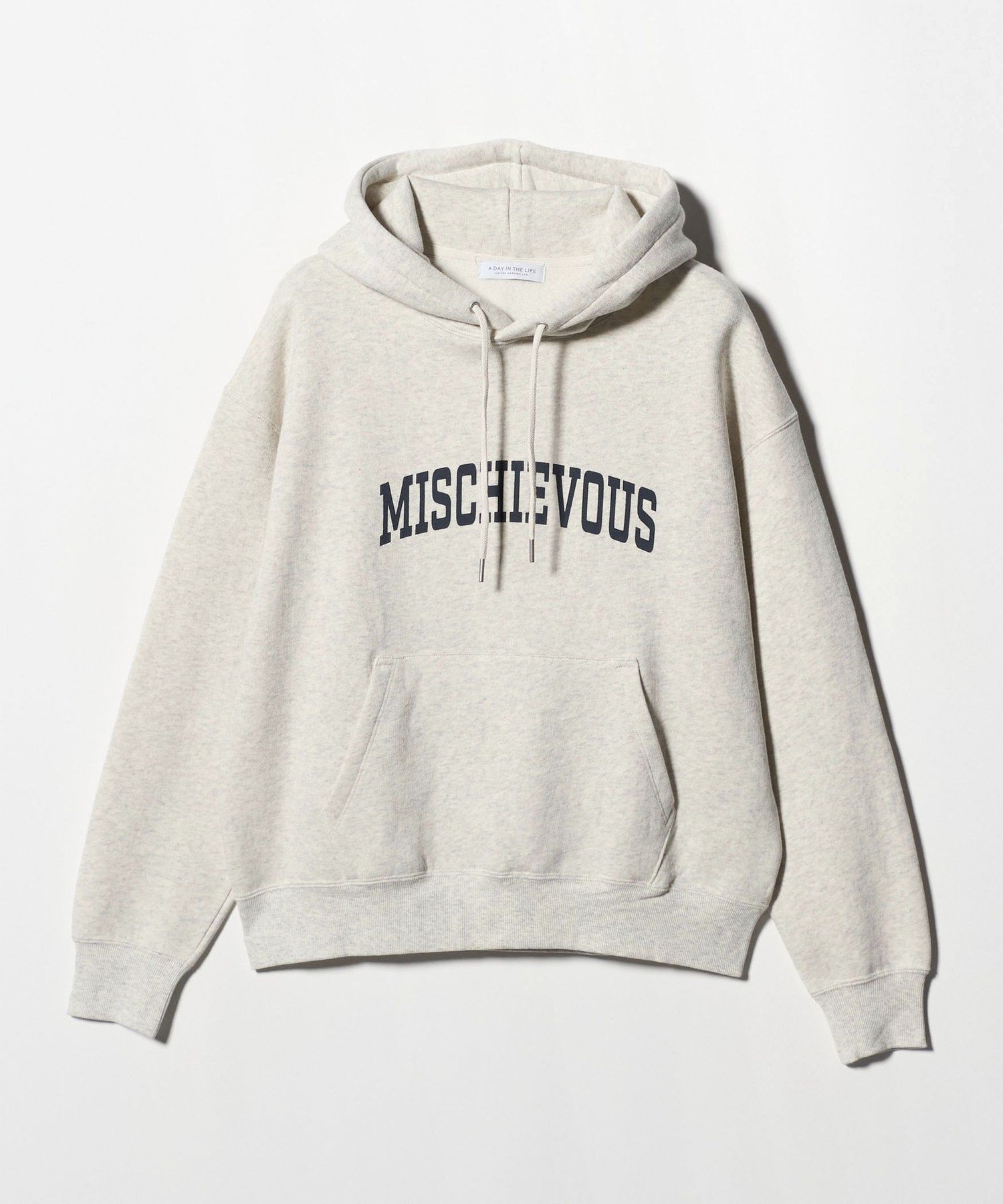 【ユナイテッドアローズ/UNITED ARROWS】の裏起毛 スウェット ロゴーパーカー A DAY IN THE LIFE インテリア・キッズ・メンズ・レディースファッション・服の通販 founy(ファニー) 　ファッション　Fashion　レディースファッション　Fashion for Women　トップス・カットソー　Cut & Sew Tops　レディースパーカー・カジュアルフーディー　Casual Hoodies & Sweatshirts　スウェット・クルーネックトップス　Sweatshirts & Crewnecks / Relaxed Fit Sweat Tops　アクセサリー　Fashion Accessories　スウェット / スエット　Sweatshirt, Sweatwear　デニム　Denim, Jeans Material　トレンド　Trend, Trending Now　バランス　Balance, Style Balance　フロント　Front, Front Design　マニッシュ　Mannish, Boyish　アウトレット　Outlet / Clearance　おすすめ　Recommended / Our Picks　ビジネス 仕事 通勤　Business / Work / Commuting　NATURAL|ID: prp329100004787394 ipo3291000000034978927