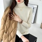 【ココモモ/COCOMOMO】のタートルネック ニット きれいめニットトップス セーター レディース 長袖 人気、トレンドファッション・服の通販 founy(ファニー) ファッション Fashion レディースファッション Fashion for Women トップス・カットソー Cut & Sew Tops ニット Knit Tops & Sweaters タートルネック・ハイネックトップス Turtlenecks & High-Neck Tops アクリル Acrylic Material オレンジ Orange ストレッチ Stretch, Stretchy Fabric セーター Sweater, Knitwear タートルネック Turtleneck, High Neck ベーシック Basic, Essential ロング Long, Long-Length A/W・秋冬 Autumn/Winter 長袖 Long Sleeve, Full Sleeve thumbnail ベージュ|ID: prp329100004787427 ipo3291000000034929085