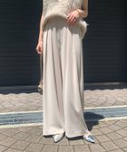 【ドゥドゥ/DouDou】の【累計販売数3万枚突破/20色4サイズ展開!】タックワイドパンツ ライトベージュ|ID: prp329100004787432 ipo3291000000035648598